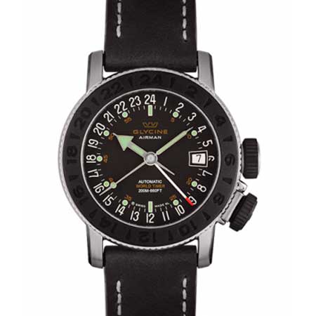 Часы Glycine Airman 18 Sphair реф. 3928.191