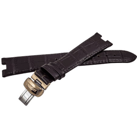 Ремешок для часов Balmain 18*14 мм коричневый с клипсой