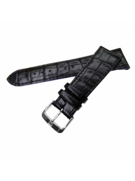Ремешок для часов Di-Modell аллигатор черный 22 мм