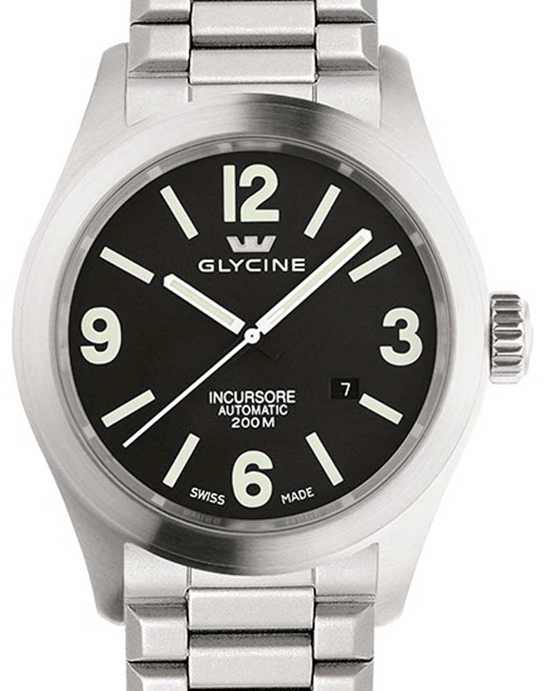 часы Glycine Incursore 46mm 200M automatic Sap 3874.19 - Ремешок для ...