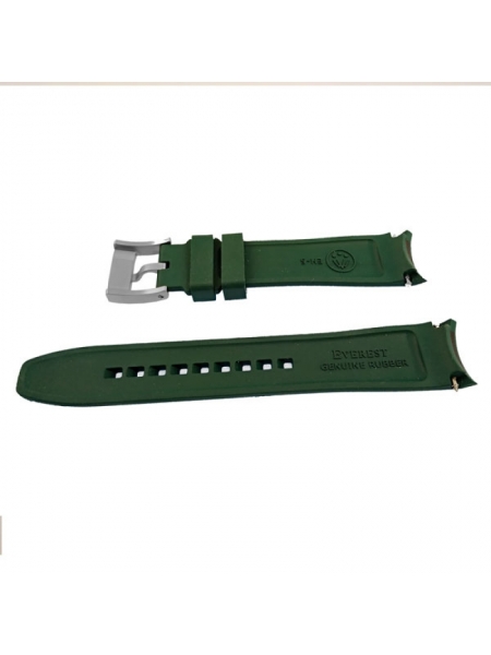 Ремешок для часов Rolex зеленый 20 мм