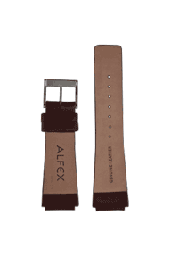 Ремешок Alfex коричневый с вырезом 20 на 20 мм AL2