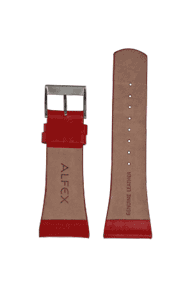Ремешок Alfex 5549 красный 30 на 22 мм