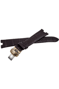 Ремешок для часов Balmain 18*14 мм коричневый с клипсой