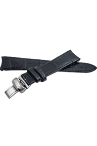 Ремешок для часов Balmain 19*16 мм черный с клипсой