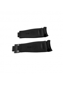 Ремешок для часов Rolex черный 20 мм