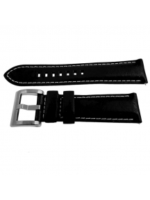 Ремешок для часов Samsung Gear S3 черный 22 мм с утолщением