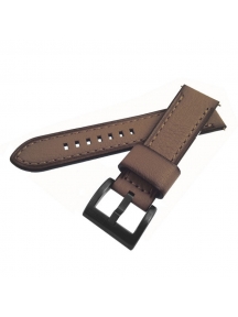 Ремешок для часов Samsung Gear S3 коричневый 22 мм толстый